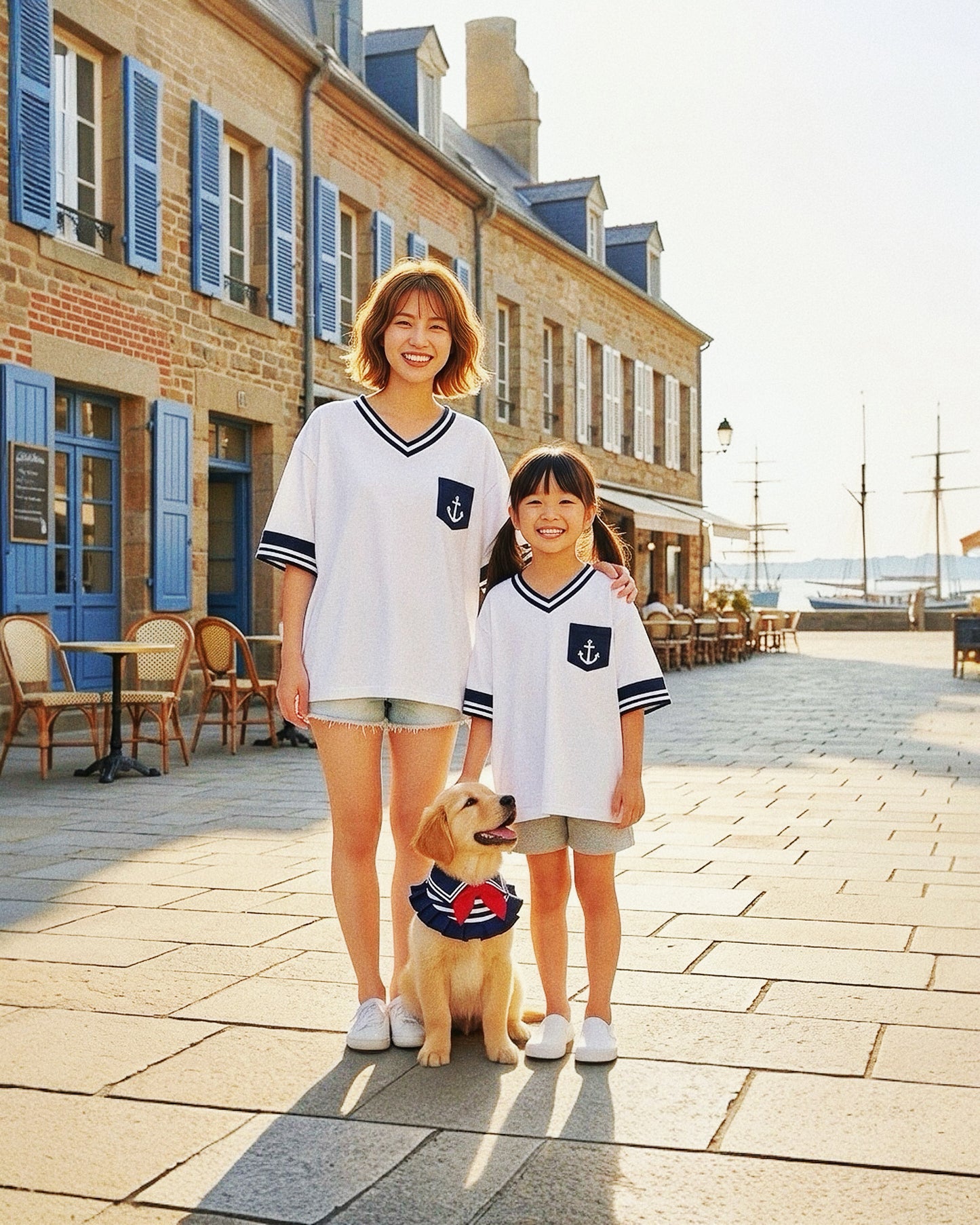 Santiano Tee (2-Salt White) | Hooman (Adult/Kids)